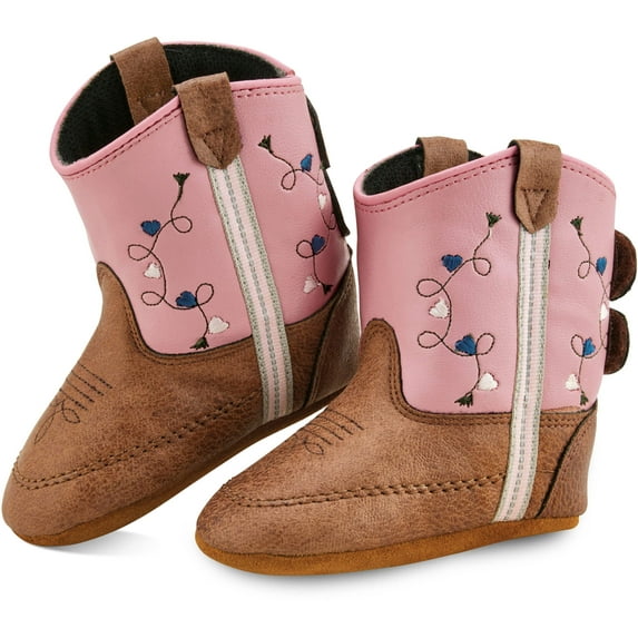 Old West Infant Poppet Fringe Booties