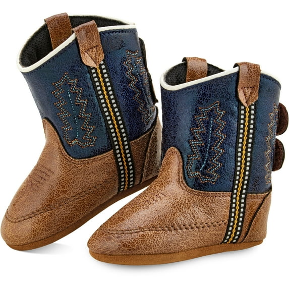 Old West Infant Poppet Fringe Booties