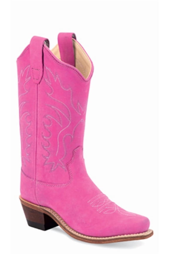 Old West Western Hot Pink - Boot Kids Girls - Cf8226Y