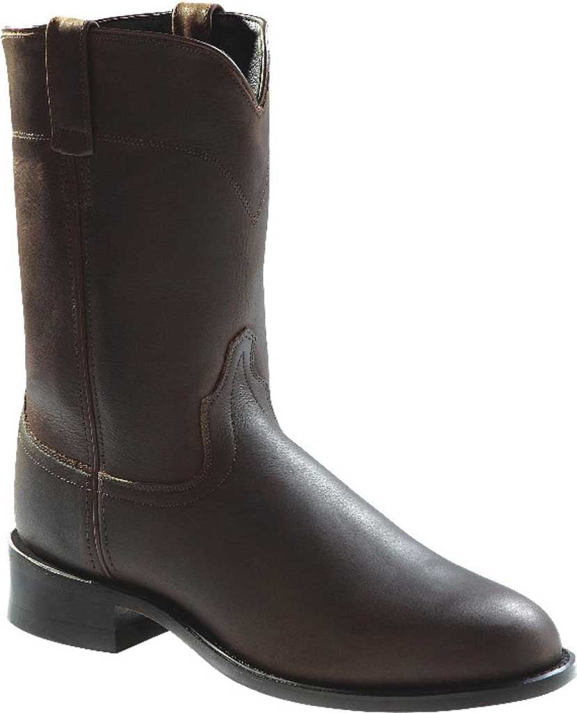 Old West Men's 10 Inch Roper Toe Cowboy Boots - Walmart.com