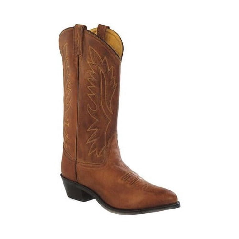 Old West Men’s Western Cowboy Boots Old West Mens Leather Boots | Black | Shop Online Now main image 3