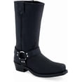 thumbnail image 1 of Old West Men's 7 Inch Square Toe Harness Boots, 1 of 2