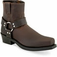 thumbnail image 1 of Old West Men's 7 Inch Square Toe Harness Boots, 1 of 2