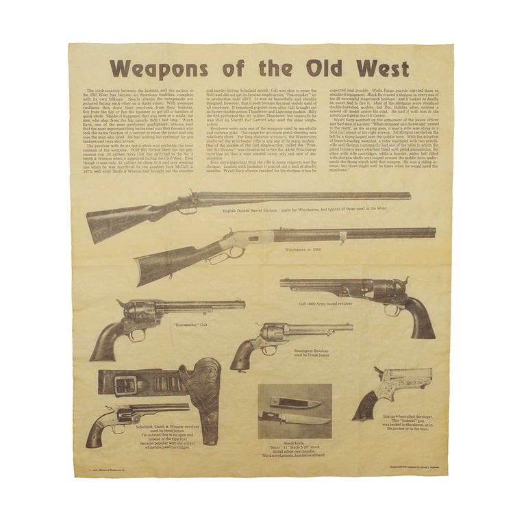 West Outlaws Weapons Gun Posters Parchment Paper Western Decor Pistol Wall Art West Outlaws Weapons Gun Posters Parchment Paper Western Decor Pistol Wall Art