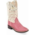 thumbnail image 1 of Old West Pink/Multi Children Girls Faux Leather Cowboy Boots 12.5D, 1 of 1