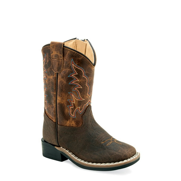 Old west top toddler boy boots