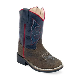 Amazon.com | Old West Kids Boots Boy's J Toe Western Boot