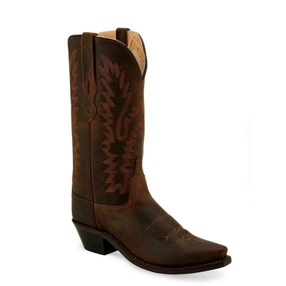 Old West Women's 12 Inch Snip Toe Fashion Wear Cowboy Boots