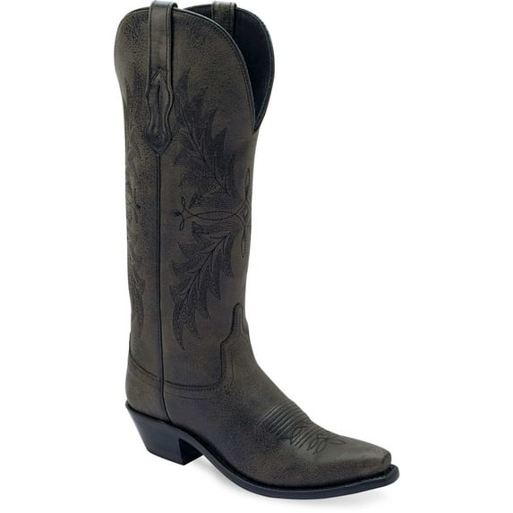 Old West Women's Tall Western Boot Snip Toe - TS1548 10 M US