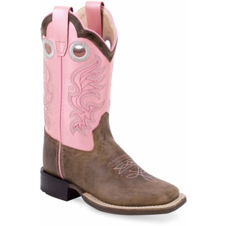 Old West Youth Pink - Boot Kids Girls - Bsy1991