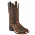 thumbnail image 1 of Old West Youth's Broad Square Toe Boots, 1 of 2