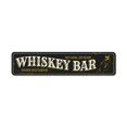 thumbnail image 1 of Old Whiskey Bar Novelty Decor, Metal Wall Sign - 4x18 Inches, 1 of 4
