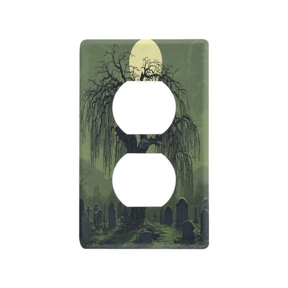 Old Willow Tree Light Switch Cover Switch Plate Outlet Cover Plug Cover for Electrical Outlet