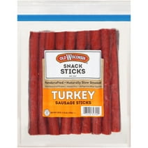 Old Wisconsin Gluten Free Turkey Sausage Sticks, 28 oz Resealable Plastic Pouch