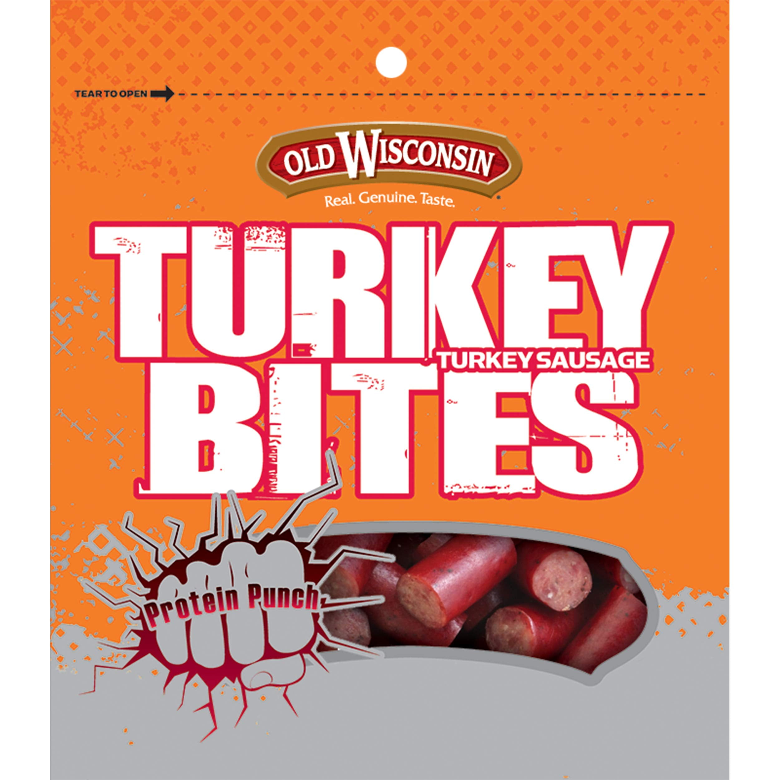 Old Wisconsin Turkey Snack Bites, 4Ounce Packages