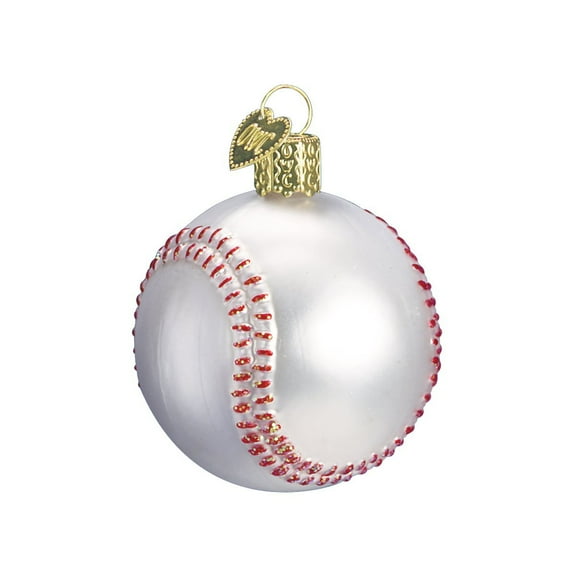 Old World Christmas 2020 Christmas Ornament Baseball Glass Blown Ornament for Christmas Tree