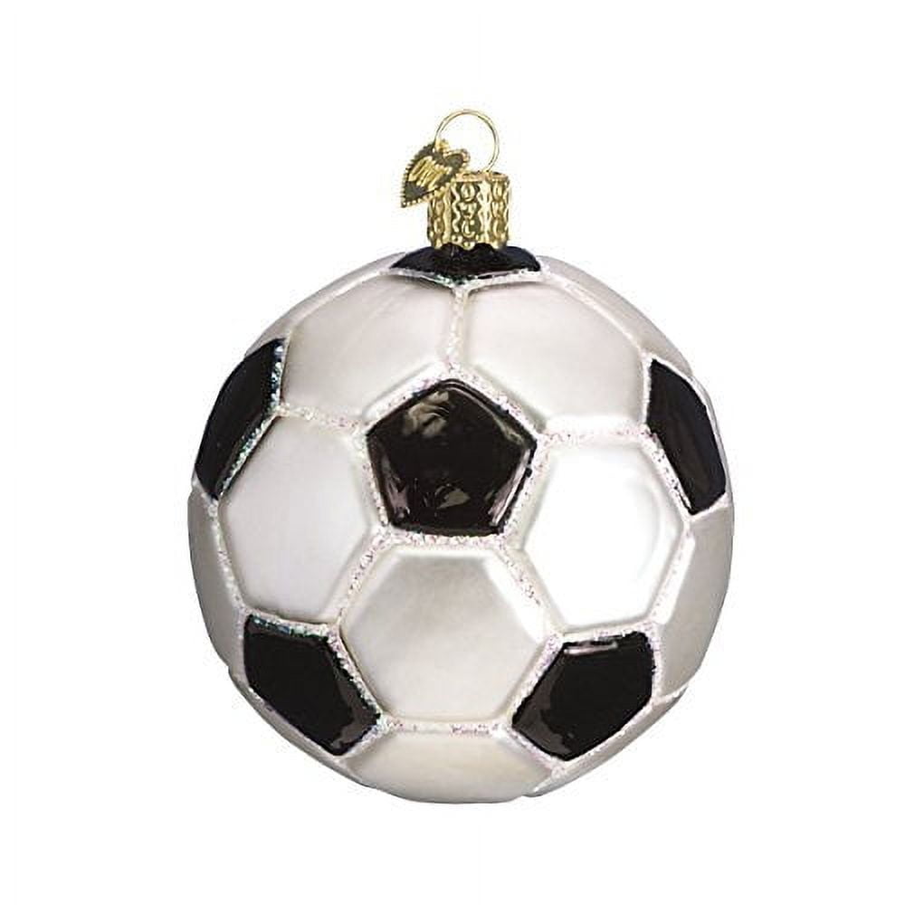 Old World Christmas 2020 Christmas Ornament Soccer Ball Glass Blown Ornament for Christmas Tree - Walmart.com