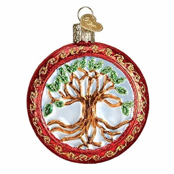 Old World Christmas Assortment Glass Blown Ornaments for Christmas, Tree of Life