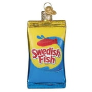 Old World Christmas Blown Glass Ornament for Christmas Tree, Swedish Fish