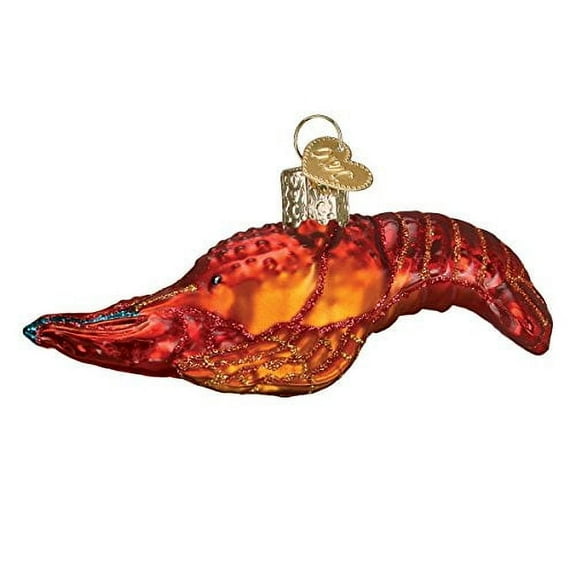 Old World Christmas Crab and Lobsters Glass Blown Ornaments for Christmas Tree Crawfish