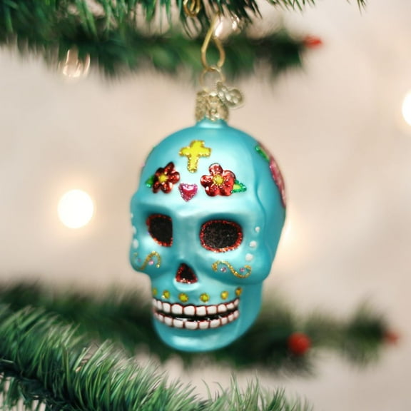 Old World Christmas Day Of The Dead Ornament