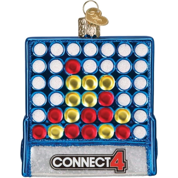 Old World Christmas Connect 4 Ornament
