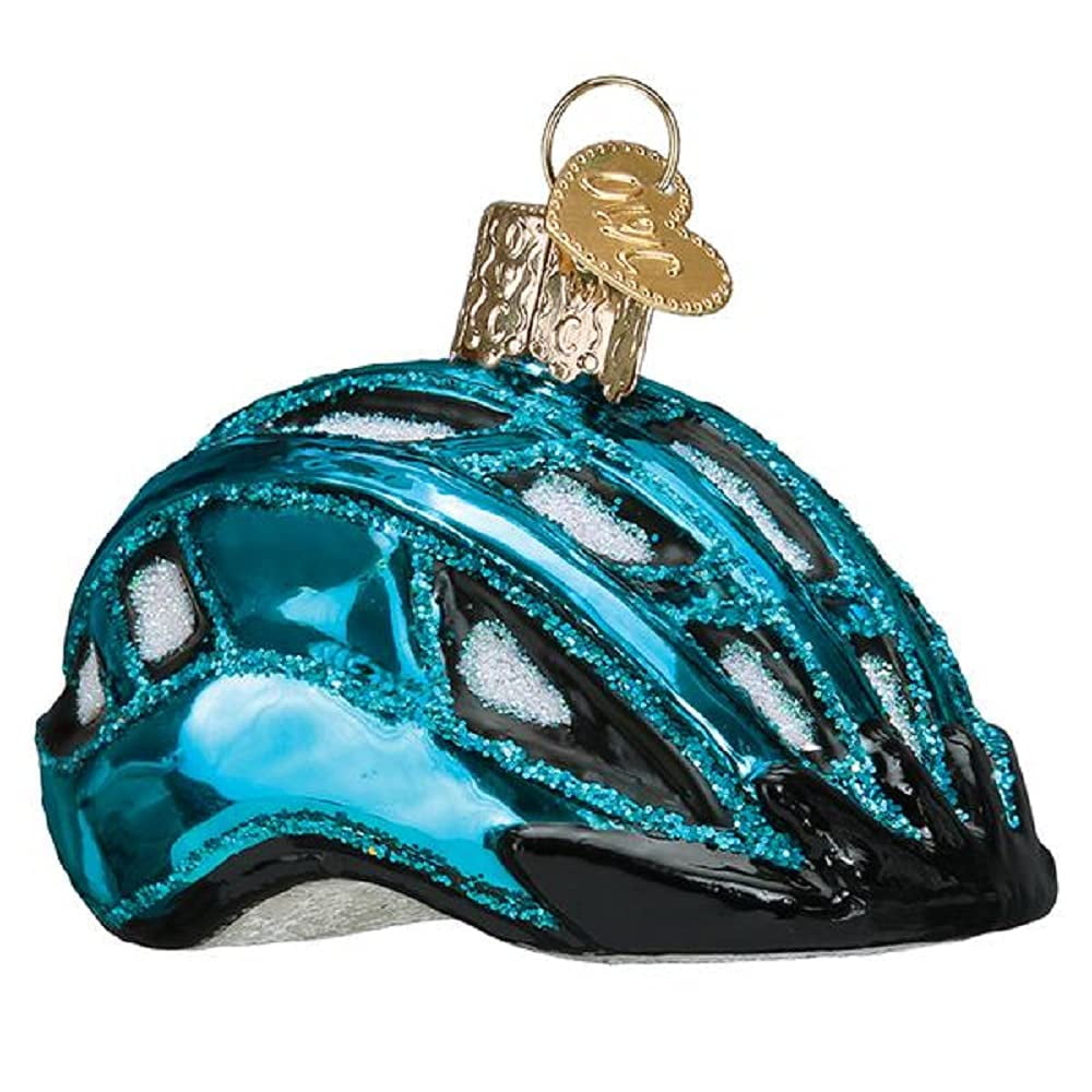 Old World Christmas Ornaments Bike Helmet Glass Blown Ornaments for Christmas Tree Walmart Business Supplies