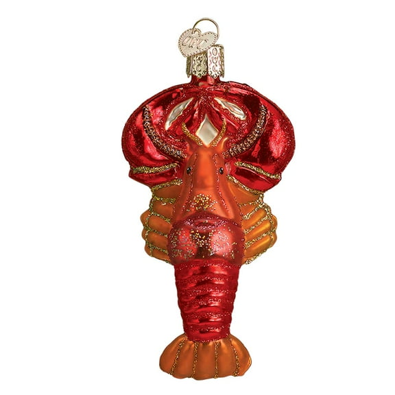Old World Christmas Glass Blown Ornaments Lobster (#12128)