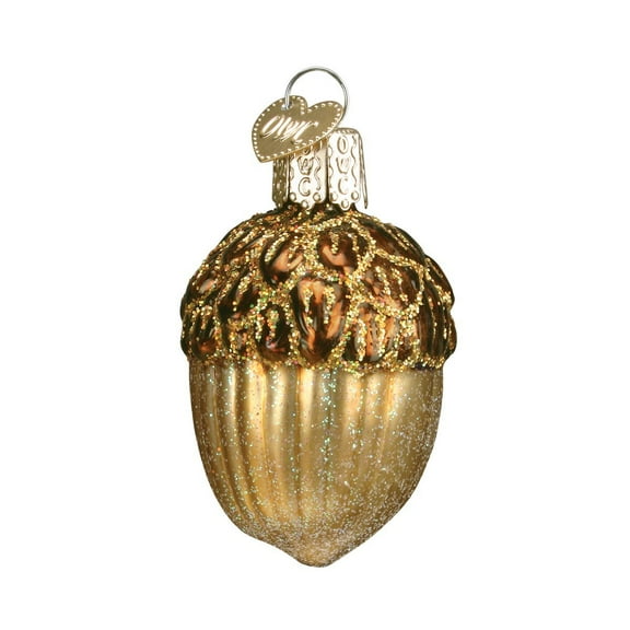 Old World Christmas Glass Blown Ornaments for Christmas Tree Acorn