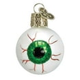 thumbnail image 1 of Old World Christmas Green Evil Eye Glass Blown Ornament for Christmas Tree, 1 of 5
