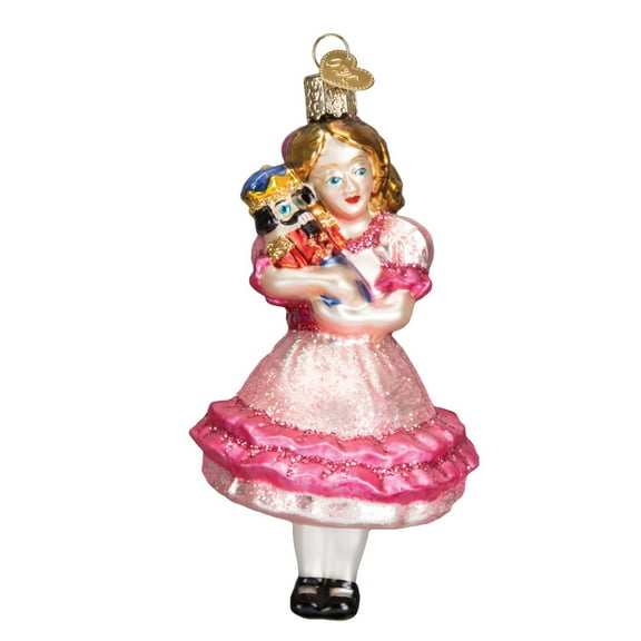 Old World Christmas Hanging Glass Tree Ornament, Clara from The Nutcracker Suite