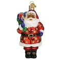 thumbnail image 1 of Old World Christmas Jolly African American Santa Glass Blown Ornament for Christmas Tree, 1 of 6
