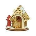 thumbnail image 1 of Old World Christmas K-9 Cottage Wooden Doghouse Ornament for Christmas Tree, Corgi, 1 of 4