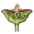 thumbnail image 1 of Old World Christmas Luna Moth Glass Blown Ornament for Christmas Tree, 1 of 5