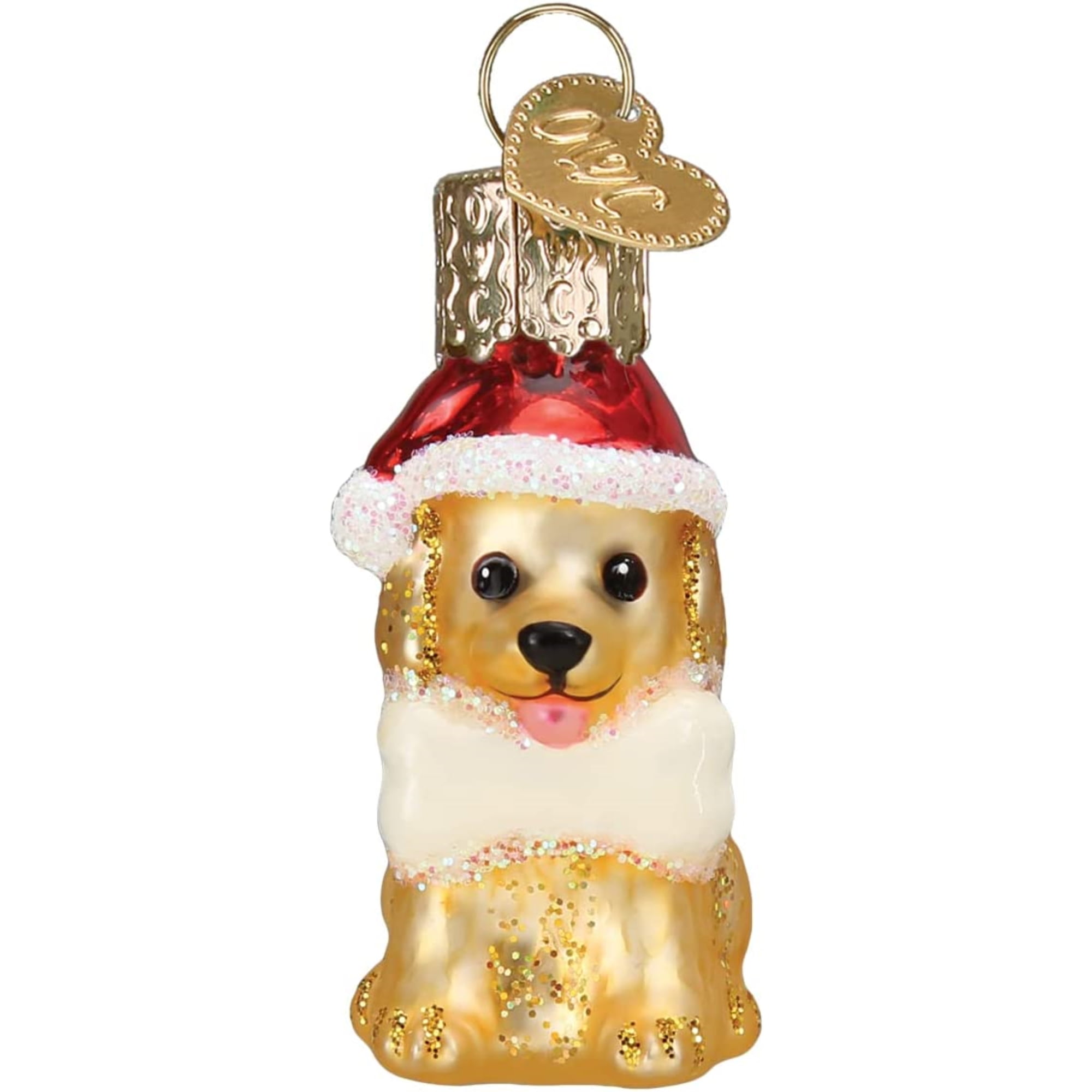 Old World Christmas Blown Glass Mini Ornament for Christmas Tree, Jolly ...