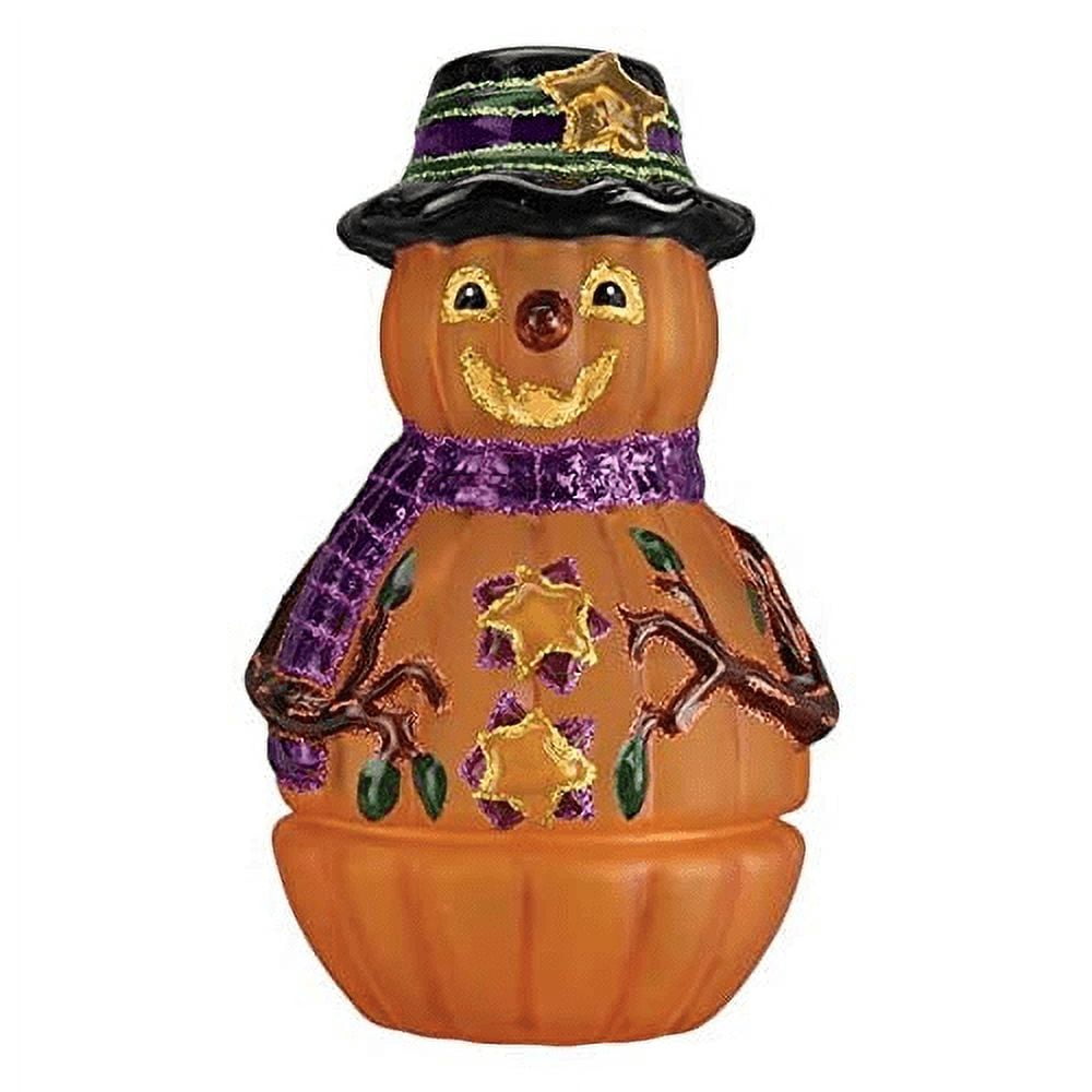 Old World Christmas Mr. Jack O'Lantern with Candle Light Decoration ...
