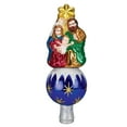 thumbnail image 1 of Old World Christmas Nativity Tree Top Glass Blown Ornament, 1 of 3