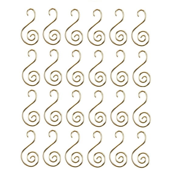 Old World Christmas Ornaments: 24 S-Hooks Glass Blown Ornaments for Christmas Tree