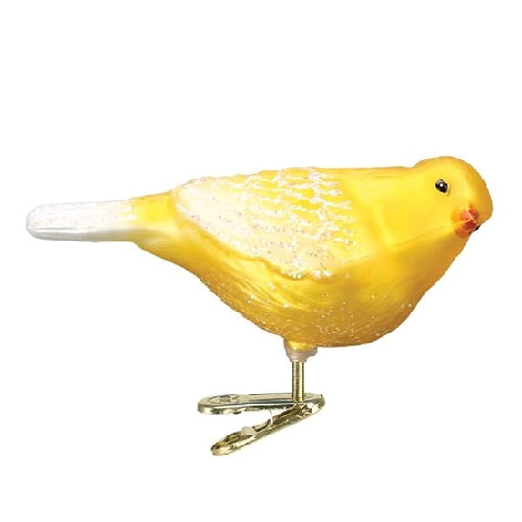 Old World Christmas Ornaments Canary Glass Blown Ornaments for Christmas Tree