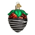 thumbnail image 1 of Old World Christmas Ornaments: Chocolate Dipped Strawberry Glass Blown Ornaments for Christmas Tree (28116), 1 of 3