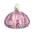 thumbnail image 1 of Old World Christmas Ornaments Purple Sea Urchin Glass Blown Ornaments for Christmas Tree, 1 of 2