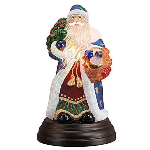 Old World Christmas Ornaments Regal Father Christmas Light Glass Blown Ornaments for Christmas Tree