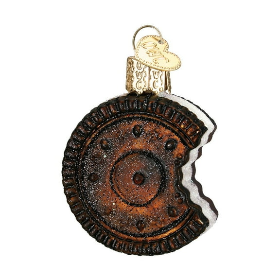 Old World Christmas Ornaments: Sandwich Cookie Glass Blown Ornaments for Christmas Tree