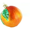thumbnail image 1 of Old World Christmas Peach Glass Blown Ornament, 1 of 5