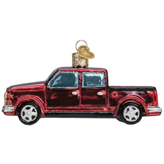 Old World Christmas Pickup Truck Glass Blown Ornament for Christmas Tree