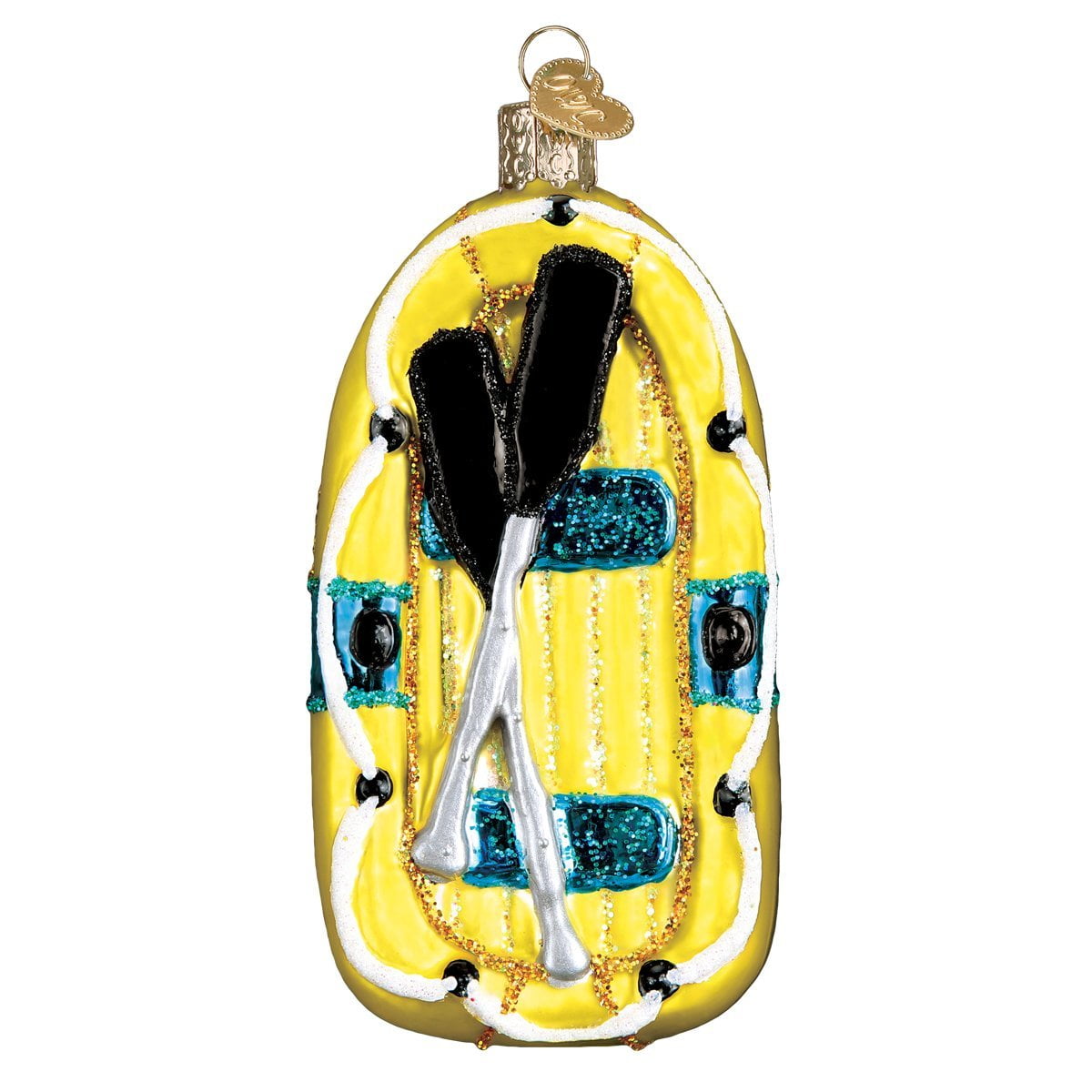 Glass Hanging Figurine Ornament