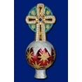 thumbnail image 1 of Old World Christmas Holy Cross Tree Top Glass Finial Christmas 50020, 1 of 2