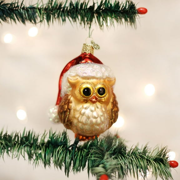 Old World Christmas Santa Owl Ornament