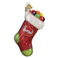 thumbnail image 1 of Old World Christmas Skittles Stocking Glass Ornament for Holiday Tree, 1 of 4