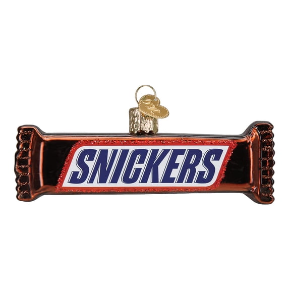 Old World Christmas Snickers Glass Blown Ornament for Christmas Tree